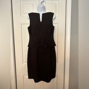 David Meister women’s black woven knit dress. Size 10